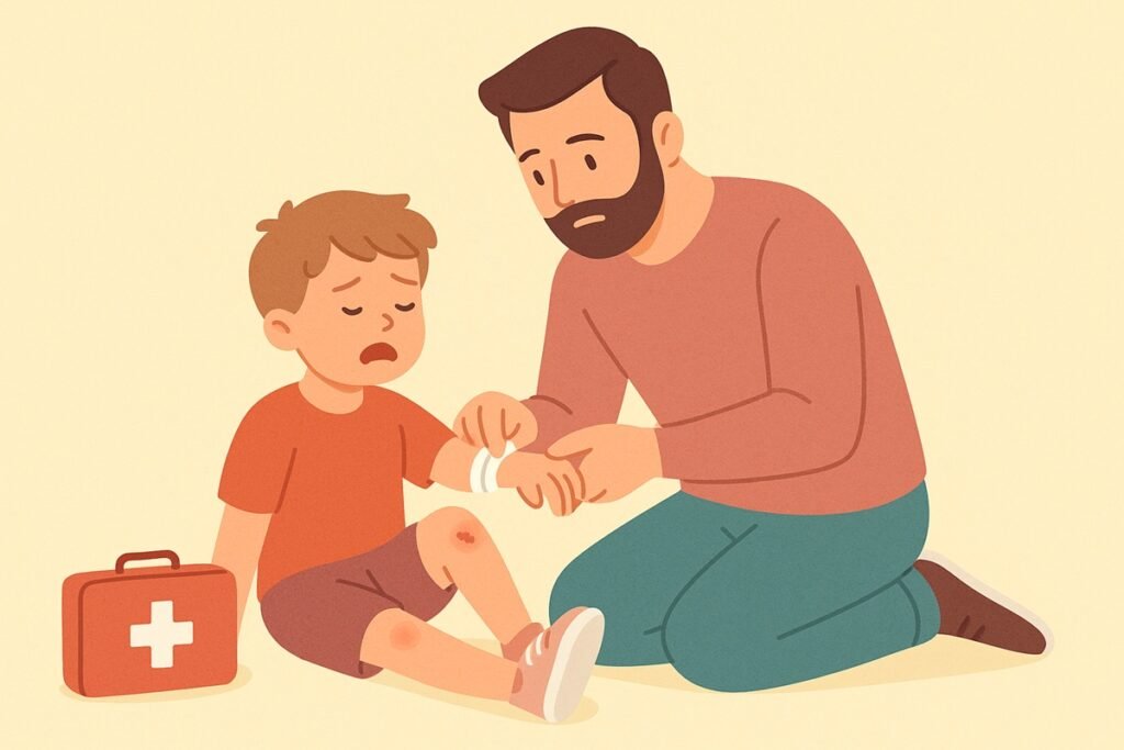First Aid for Child Fall