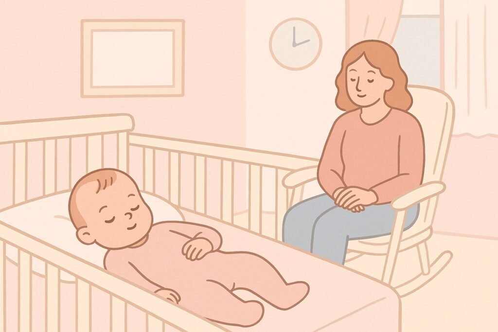 The Chair Method for Sleep Training a Baby